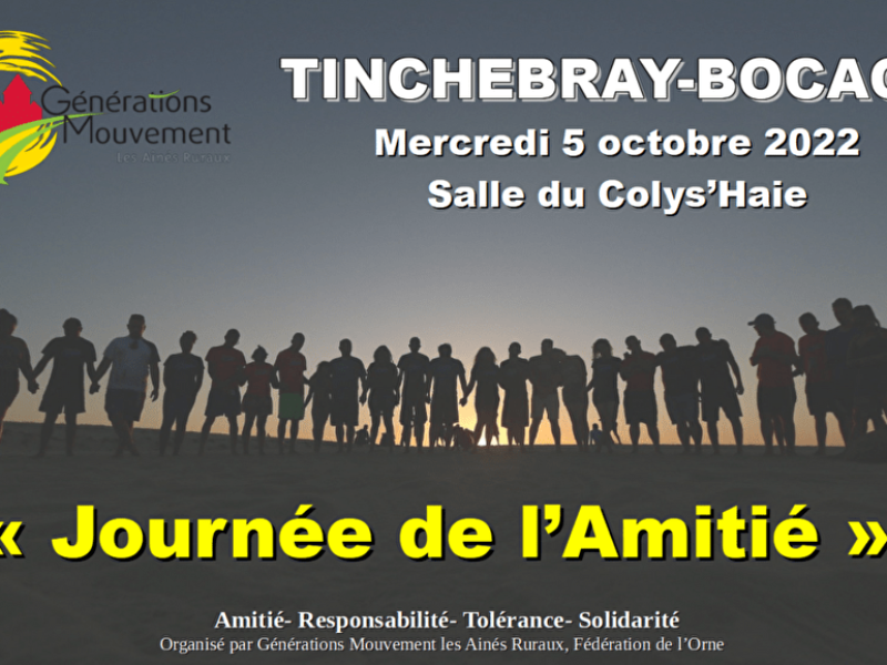 JOURNEE  DE  L’AMITIE A  TINCHEBRAY